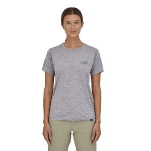 Patagonia Women's Capilene Cool Daily Graphic Shirt (Feather Grey/Skyline) - XS